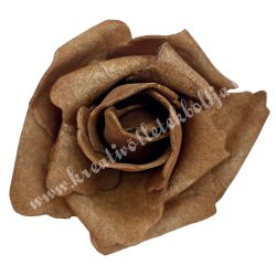 Polifoam rózsa, 6x5 cm, 2. Barna