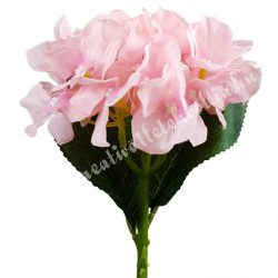 Hortenzia szál, rózsaszín, 33 cm