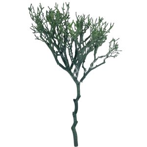 Műanyag faág, zöld, 37 cm