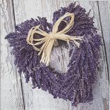 Szalvéta, levendula, 33x33 cm (3)