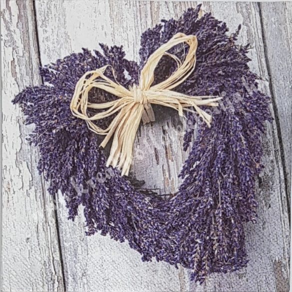 Szalvéta, levendula, 33x33 cm (3)