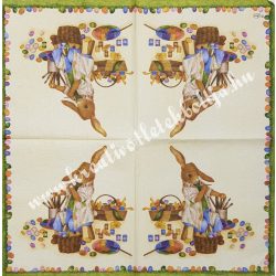 Szalvéta, húsvét, 33x33 cm (21)