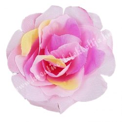 Rózsa virágfej, rózsaszín, 8 cm