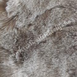 Rövid szőrű műszőr, szürke, 8x160 cm