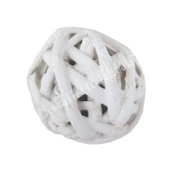 Fehér vesszőgömb, 3 cm