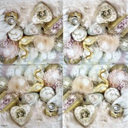 Szalvéta, karácsony, 33x33 cm (17)