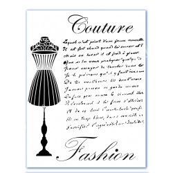 Stencil 116., Couture Fashion, A4