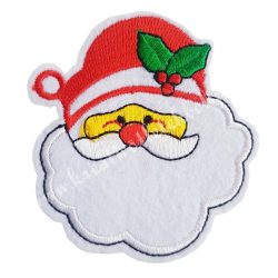 Vasalható matrica, Mikulás, 6,6x7,5 cm