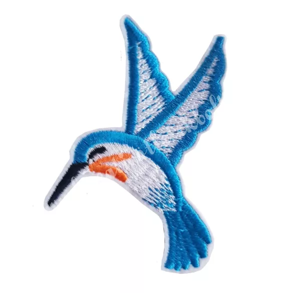 Vasalható matrica, kolibri, 5,5x7 cm