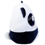 Plüss díszpárna, panda, 19x21 cm