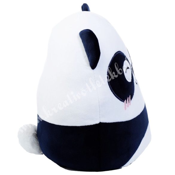 Plüss díszpárna, panda, 19x21 cm