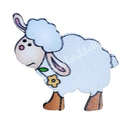 Fa ragasztható bárány, 3x4 cm