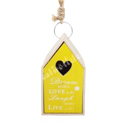 Akasztós madárházikó, citromsárga