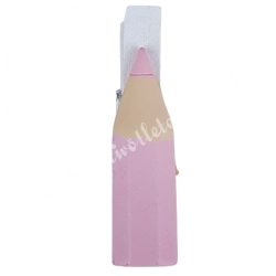 Csipeszes ceruza, rózsaszín, 1x4,5 cm