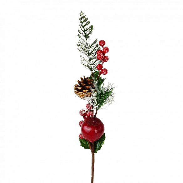 Deres gyümölcság, tobozzal, 50 cm