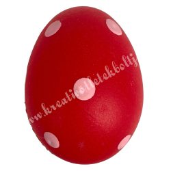 Műanyag tojás, 3x5 cm