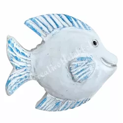 Ragasztható polyresin hal, 2,5x2,3 cm