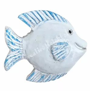 Ragasztható polyresin hal, 2,5x2,3 cm