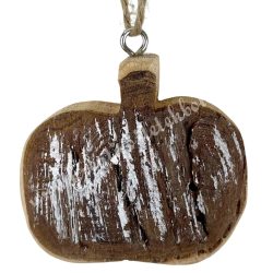 Akasztós fa alma, havas, 4,5x4 cm