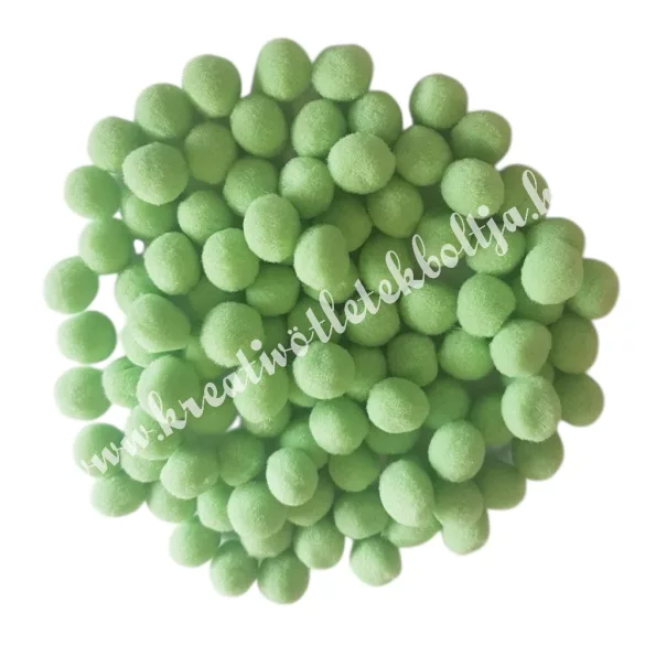 Pompon, almazöld, 2 cm
