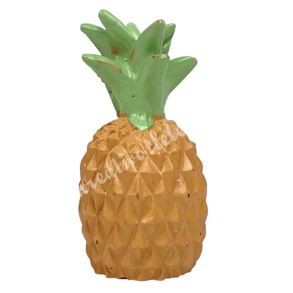 Polyresin ananász, 2,2x4,5 cm