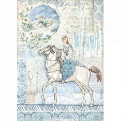 Rizspapír, Karácsonyi minta, A4 (4492)