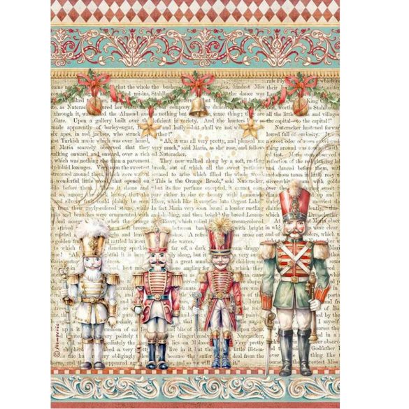 Rizspapír, diótörő, A4 (4942)