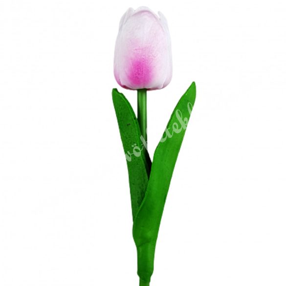 Gumi tulipán, cirmos élénk rózsaszín, 32 cm