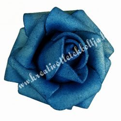 Polifoam rózsa, 3,5x2,5 cm, 13., Sötétkék