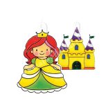 Amos üvegmatricafesték készlet, 6X10,5ML+6 hercegnős fényvarázsforma