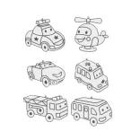 Amos üvegmatricafesték készlet, 6X10,5ML+6 járműves fényvarázsforma