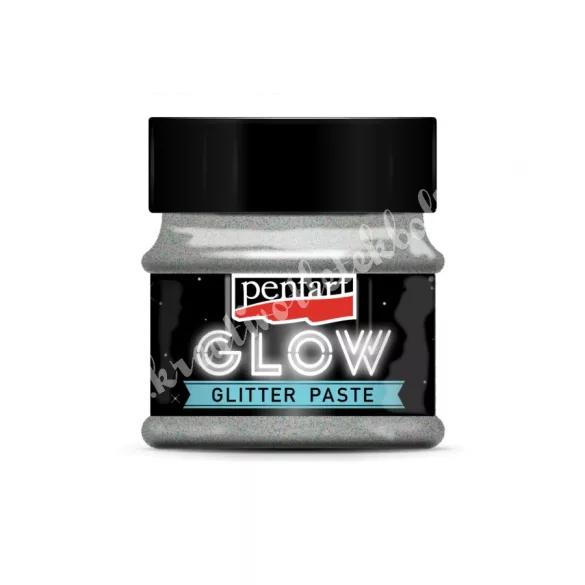Pentart glow glitter gél, 50 ml
