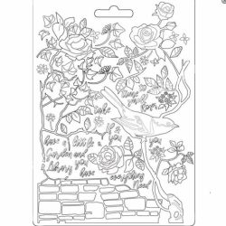 Lágy PVC öntőforma, Kismadarak az ágon, A5