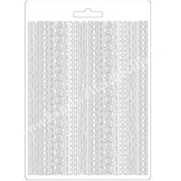 Lágy PVC öntőforma, Amazónia - törzsek, A5