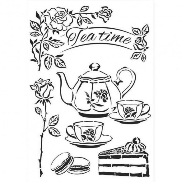 Stencil 304., tea idő, A4
