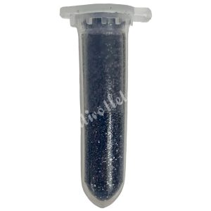 Mini csillámpor, antracit, kb. 2 ml