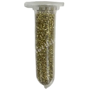 Mini csillámpor, arany, kb. 2 ml
