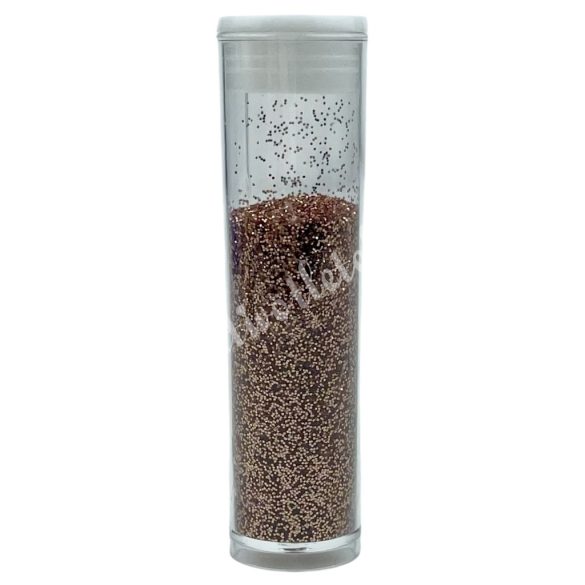 Mini csillámpor, bronz, kb. 8 ml