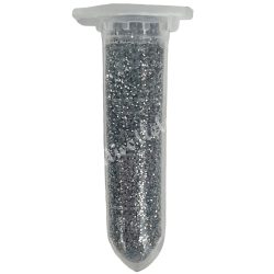 Mini csillámpor ezüst, kb. 1,5 gr/darab