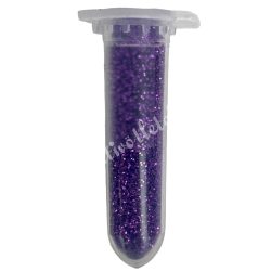 Mini csillámpor, lila, kb. 2 ml