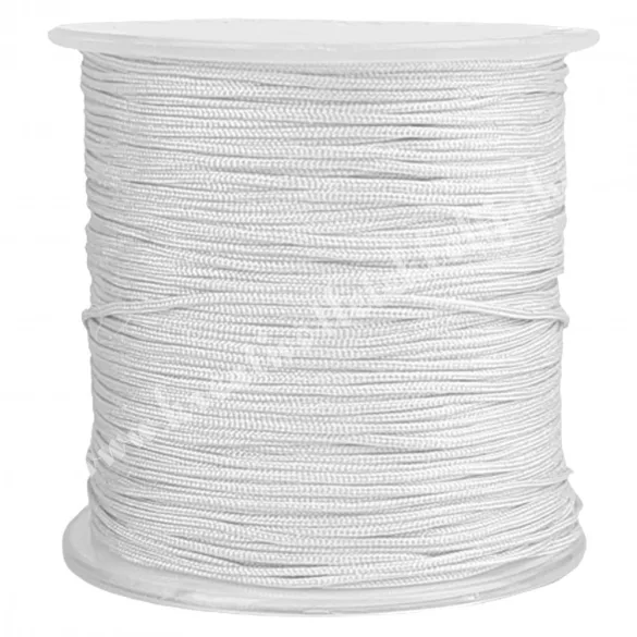 Nylon zsinór, fehér, 0,8 mm