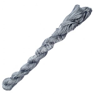 Nylon zsinór, 1 mm, szürke, 24 m/tekercs