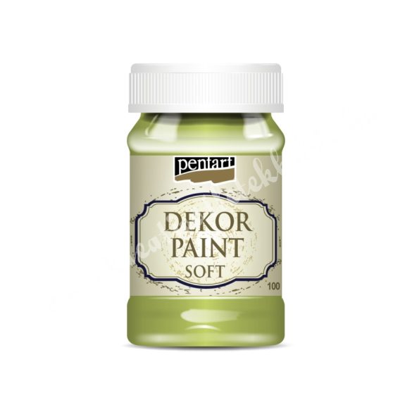Pentart Dekor Paint Chalky, lágy dekorfesék, krétafesték, 100 ml