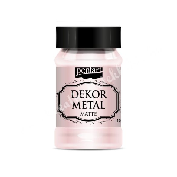 Pentart Dekormetál matt festék, 100 ml