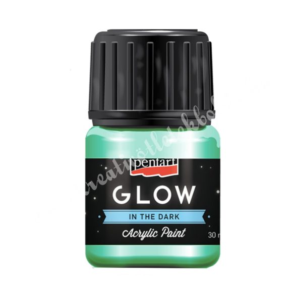 Pentart glow sötétben világító akrilfesték, 30 ml