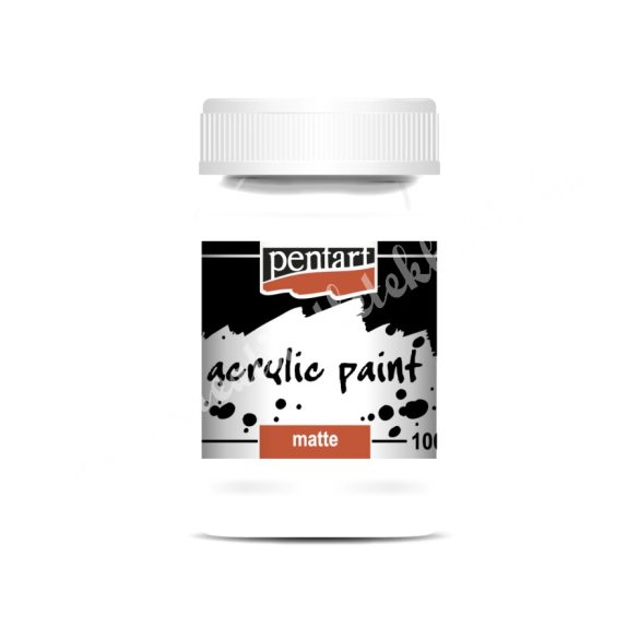 Pentart matt akrilfesték, 100 ml