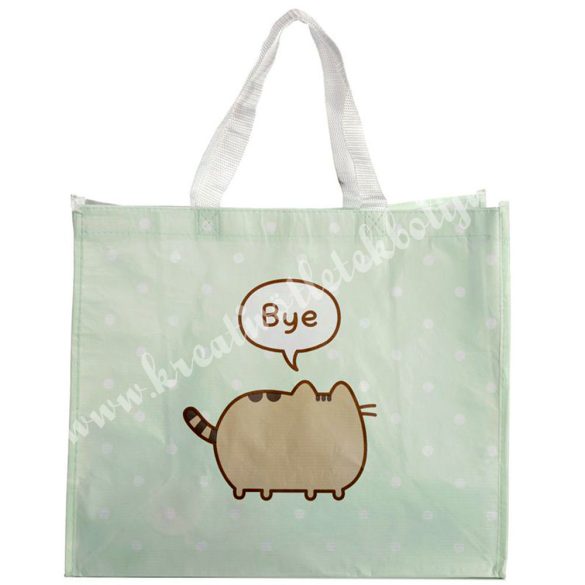 Bevásárlótáska, Pusheen cica, 39,5x34 cm