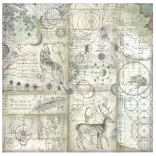 Scrapbook papír, Évgyűrű, 30,5x30,5 cm