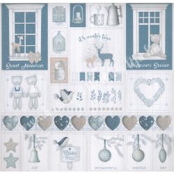 Scrapbook papír, Sweet Memories 30,5x30,5 cm