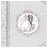 Scrapbook papír, Esküvő, 30,5x30,5 cm